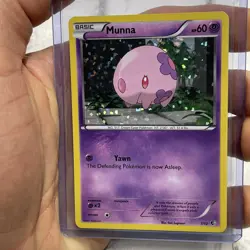 PokÃ©mon McDonald's Promos 2011 #007/012 Munna - 7/12 NM Card Pokemon Nintendo - Image 1