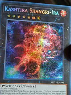 Yugioh Kashtira Shangri-Ira MP23-EN190 Secret Rare 1st Ed NM - Image 3
