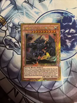 (YCL) YUGIOH OBELISK THE TORMENTOR MVPC-EN001 GOLD SECRET LIMITED ED VLP - Image 1