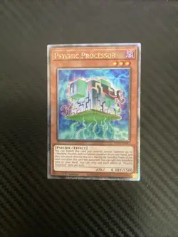Yugioh! Psychic Processor - PHNI-EN081 - Quarter Century Secret Rare - 1st Editi - Image 1