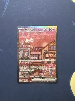 Mew ex SVP 053 Pokemon TCG Scarlet Violet 151 Black Star Promo Full Art Card - Image 1