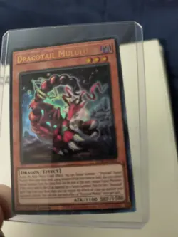 Yu-Gi-Oh! Dracotail Mululu Ultra Rare 1st Ed NM Justice Hunters JUSH-EN005 Card - Image 1