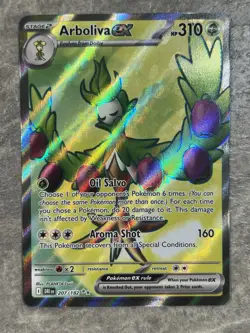 Arboliva ex 207/182 Pokemon TCG Rare Destined Rivals Holo Card (Near Mint) NM - Image 1
