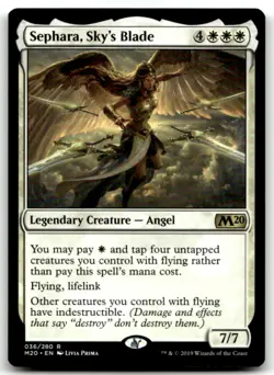 MTG Sephara, Sky's Blade R Core Set 2020 36 LP - Image 1