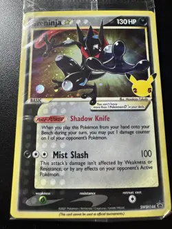 Greninja SWSH144 - Celebrations Black Star Promo Holo - Pokemon TCG - NM - Image 1
