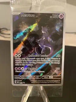 Pokemon Mewtwo 052 Scarlet & Violet 151 Black Star Promo Card SEALED ðŸ”¥ - Image 1
