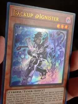 Yugioh Backup @Ignister Ultra Rare ALIN-EN002 Near Mint - Image 3