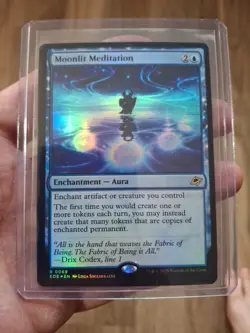 Magic: The Gathering Moonlit Meditation Card Edge of Eternities Regular - Image 1