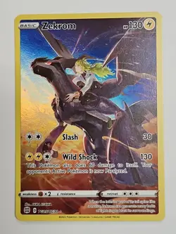 Pokemon  TCG - Zekrom TG05/TG30 Swsh09: Brilliant Stars Trainer Gallery Holo - Image 1