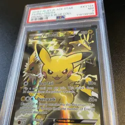 Pokemon 2016 Pikachu EX XY124 Fa XY Black Star Promo PSA 7 - Image 2
