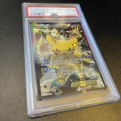 Pokemon 2016 Pikachu EX XY124 Fa XY Black Star Promo PSA 7 - Image 3