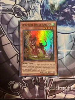 (YCL) Yugioh Spiritual Beast Apelio THSF-EN025 Super Rare 1st Ed VLP - Image 1