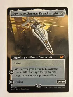 Dawnsire, Sunstar Dreadnought (Extended Art) Edge of Eternities - MTG - Image 1