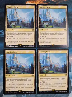 1X Starting Town, LP, Final Fantasy, Magic The Gahtering, MTG, 4 Available - Image 1
