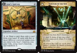 1 x Azor's Gateway // Sanctum of the Sun - Rivals of Ixalan - NM-Mint - MTG - Image 1