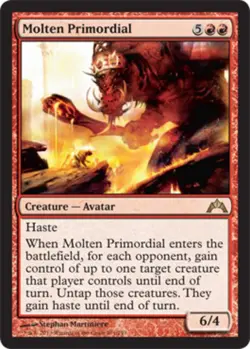 1 x Molten Primordial - Foil - Gatecrash - Light Play - MTG - Image 1