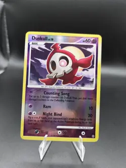 Pokemon Duskull Lv. 18  Reverse Holo - SH2  Stormfront (Light Play) (18) - Image 1