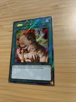 Metamorphosis Platinum Secret Rare RA04-EN123 Yugioh NM - Image 3