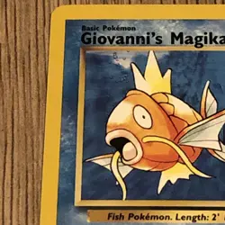 Pokemon Card Gym Challenge Giovanni's Magikarp 73/132 WOTC - Image 3