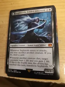 2025 MTG Final Fantasy Sephiroth Fabled Soldier Angel #0115 - Image 1