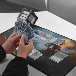 ZLCA MTG Deck Box with Commander Window Display, Trading Card Storage Box Holds  - Image 6