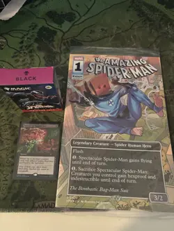 Behold The Sinister Six Promo Pax Card Mtg +Variant Comic And Black Welcome Deck - Image 1