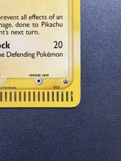 Pikachu Black Star Promo E-Reader Holo Pokemon 2003 #012 MP - Image 7