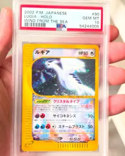 NEW CERT! 2000 POKEMON NEO GENESIS 1ST ED #12 PICHU-HOLO PSA 10 GEM MINT - Image 4