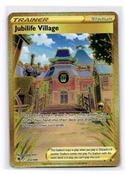 Jubilife Village (Secret) SWSH10: Astral Radiance - Pokemon NM 212/189 - Image 1