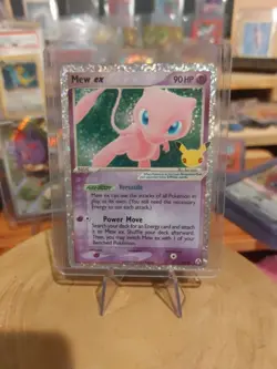 PokÃ©mon Mew EX TCG Holo Rare Card 88/92 Celebrations Classic Collection NM - Image 1