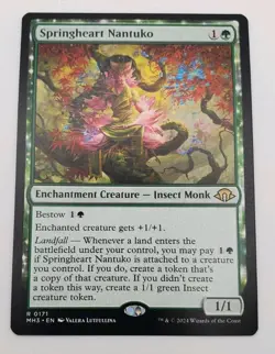 Springheart Nantuko Modern Horizons 3 MH3 1x MTG Magic the Gathering x1 Regular - Image 1