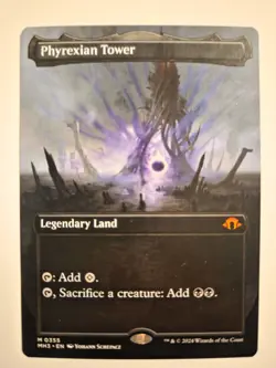 MTG Modern Horizons 3 Phyrexian Tower Borderless - Image 1