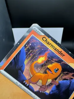 Pokemon TCG Charmander 047 - NM Promo **2 Swirls** - Image 2