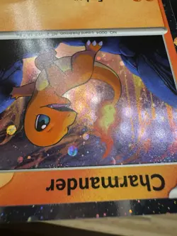 Pokemon TCG Charmander 047 - NM Promo **2 Swirls** - Image 3