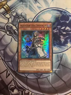 (YcL) Yugioh Aleister the Invoker FUEN-EN026 Super Rare 1st Ed VLP - Image 1