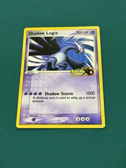 Pokemon Shadow Lugia Oversized Card XD Gale of Darkness Light - Image 1
