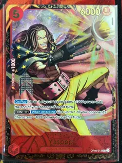 One Piece TCG Yasopp OP09-013 R Championship 25-26 Prize Promo Card SEALED - Image 1