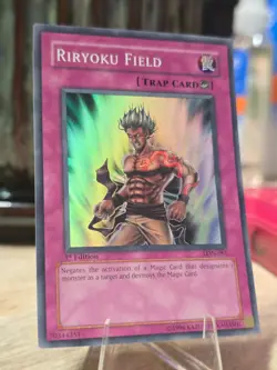 1st Edition Holo â˜„ï¸ YuGiOh RIRYOKU FIELD Super Rare * LON-081 * NM/VLP - Image 1