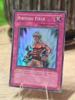 1st Edition Holo â˜„ï¸ YuGiOh RIRYOKU FIELD Super Rare * LON-081 * NM/VLP - Image 2