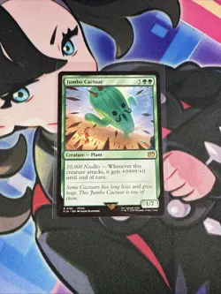 Magic the Gathering MTG Jumbo Cactuar FINAL FANTASY NM - Image 4