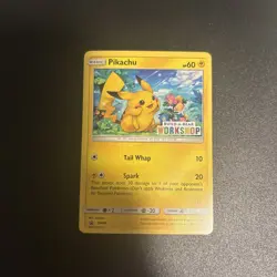 Pikachu - SM86 Build A Bear Workshop Black Star Promo Card (Pokemon) Non Holo - Image 1