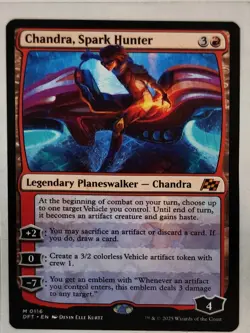 Chandra, Spark Hunter #116 (NM) Aetherdrift DFT Magic MTG - Image 1