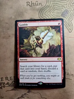 Gamble Dominaria Remastered LP/Near Mint Condition Magic The Gathering MTG - Image 3