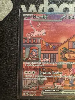 Mew ex 053 Mewtwo 151 UPC  Sv: Scarlet & Violet Black Star Pokemon Promo - Image 3