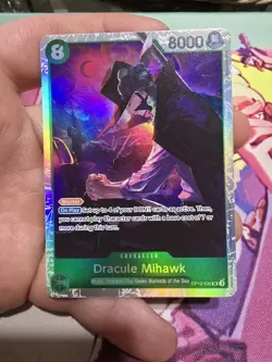 Dracule Mihawk OP12-030 SR Legacy of the Master One Piece Card Game - Image 1