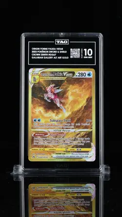 TAG 10 Palkia VSTAR Origin Forme Crown Zenith Secret Pokemon Card GG67 - Image 1