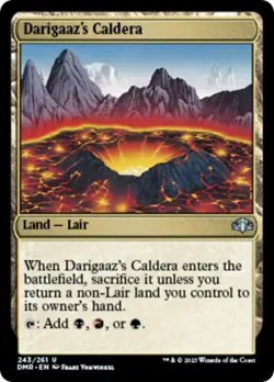 Darigaaz's Caldera - Near Mint MTG Dominaria Remastered - Image 1