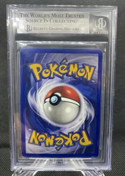 2000 Pokemon Team Rocket Unlimited Dark Blastoise Holo Rare 3/82 BGS 8 NM-MT - Image 2