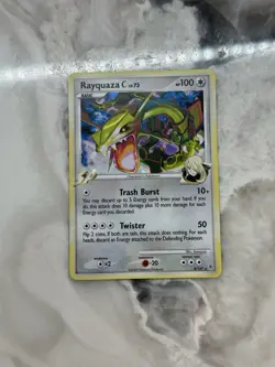2009 Rayquaza C platinum Holo Supreme Victors #8 /147 NM Pokemon Rare - Image 1