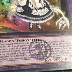Yugioh Lady's Dragonmaid BLMM-EN049 Ultra Rare 1st Edition - Image 3